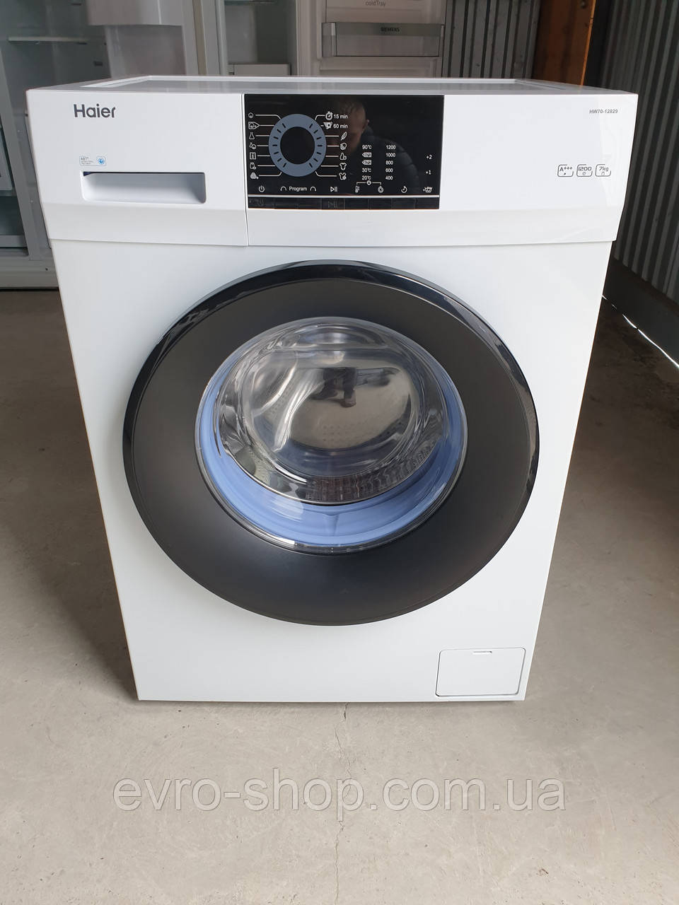 Вузька пральна машина Haier 7 KG / 2019-го року випуску / HW70-12829, фото 1