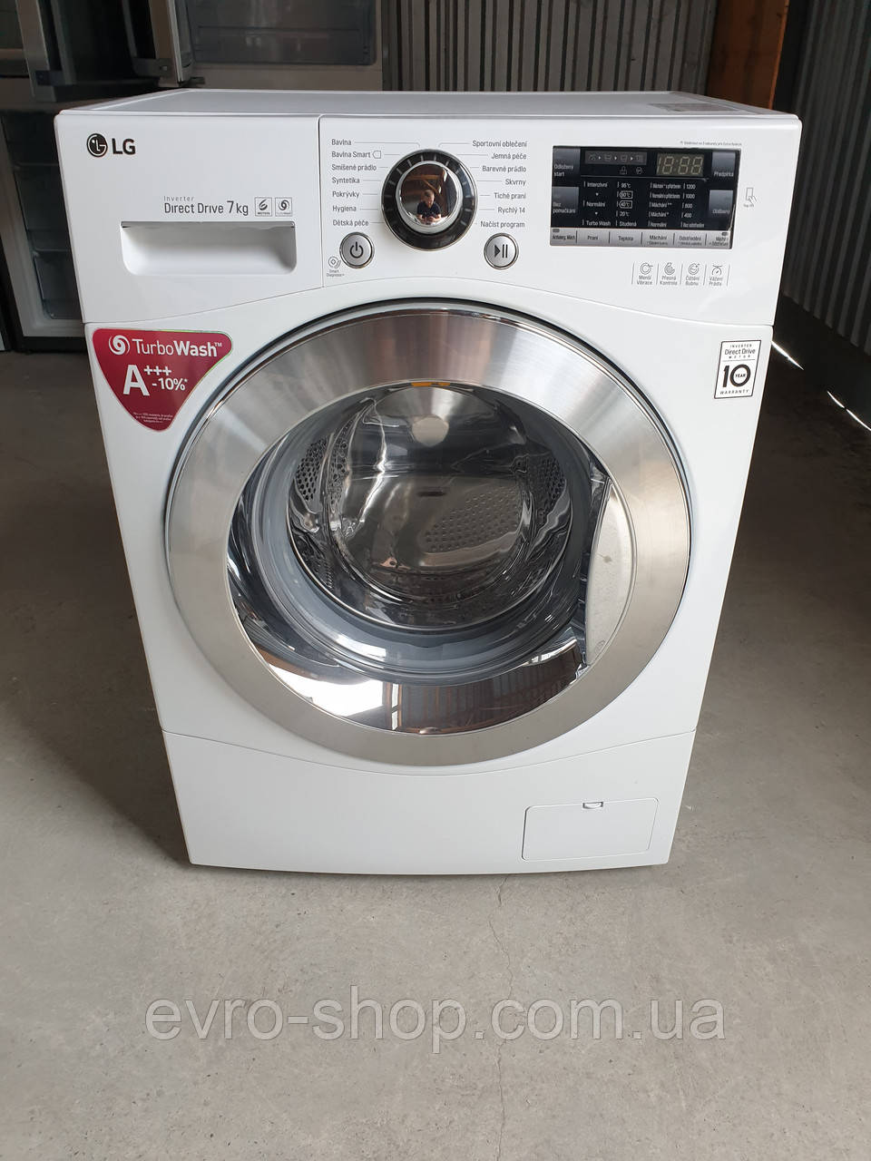 Вузька пральна машина LG Inverter Direct Drive 7 KG / F72A8HDN2, фото 1