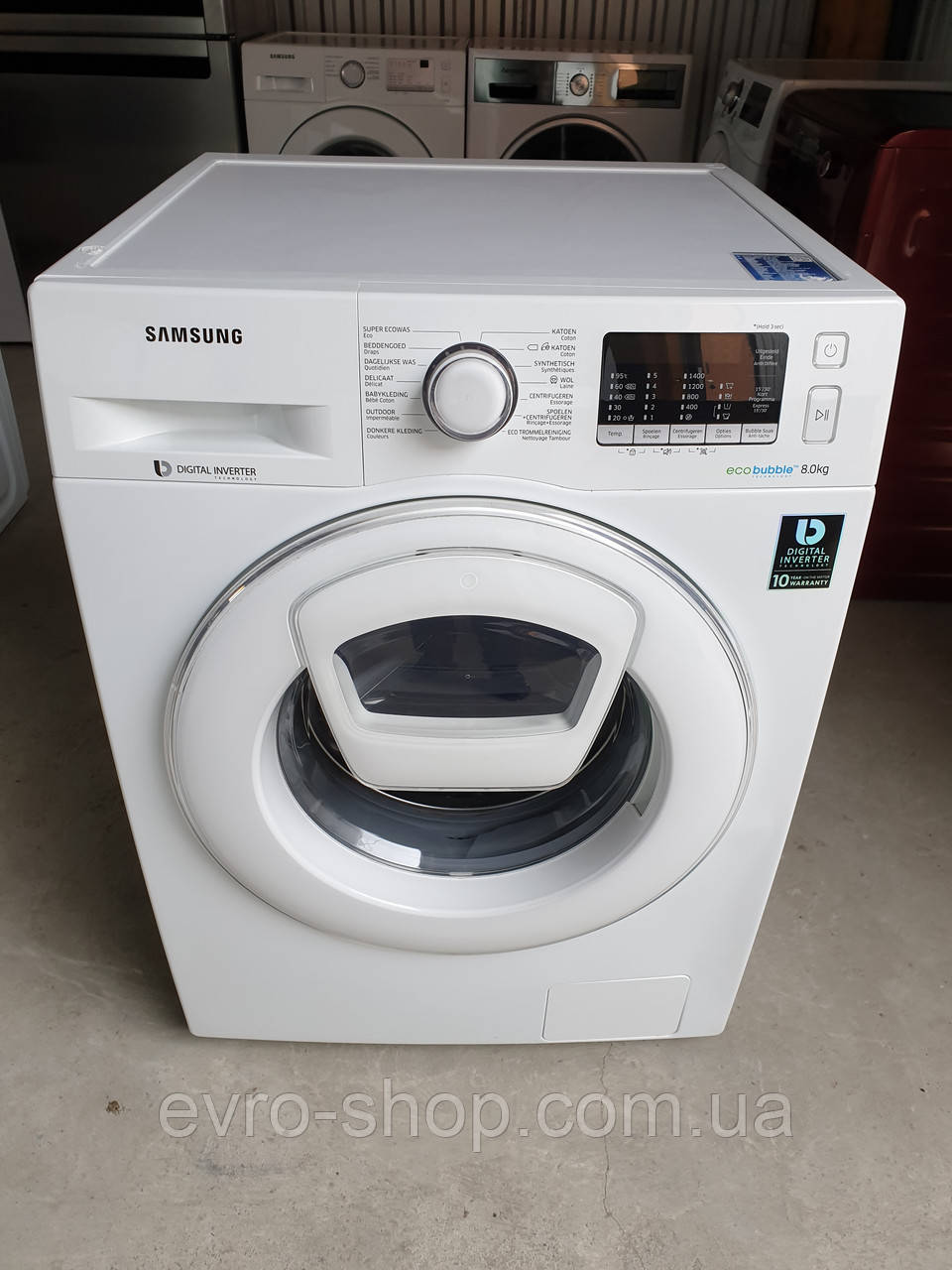 Пральна машина SAMSUNG 8 KG / WW81K5400WW