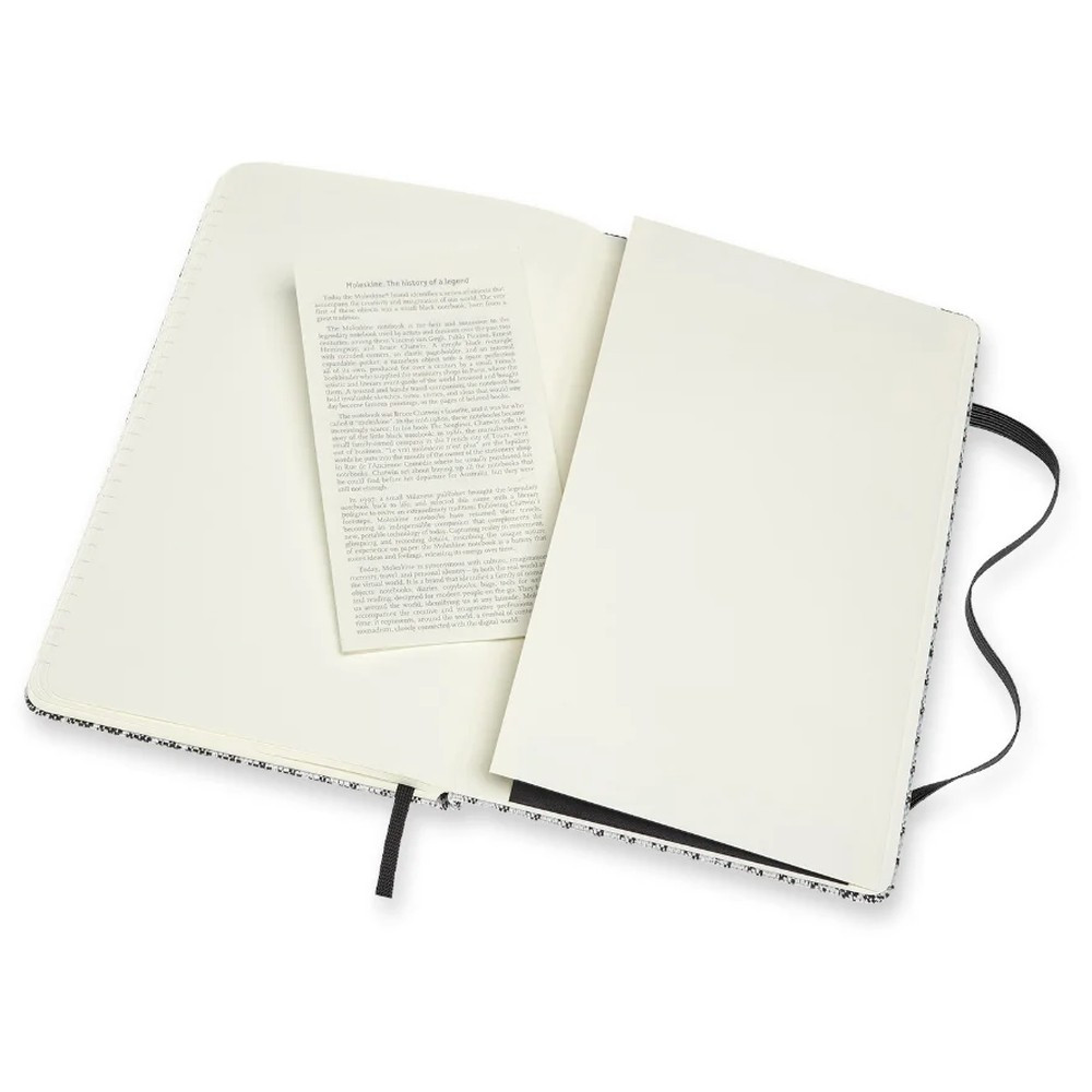 Блокнот Moleskine Blend Blend Pied-de-poule средний серый LCBD07QP060A - фото 4 - id-p1473698519