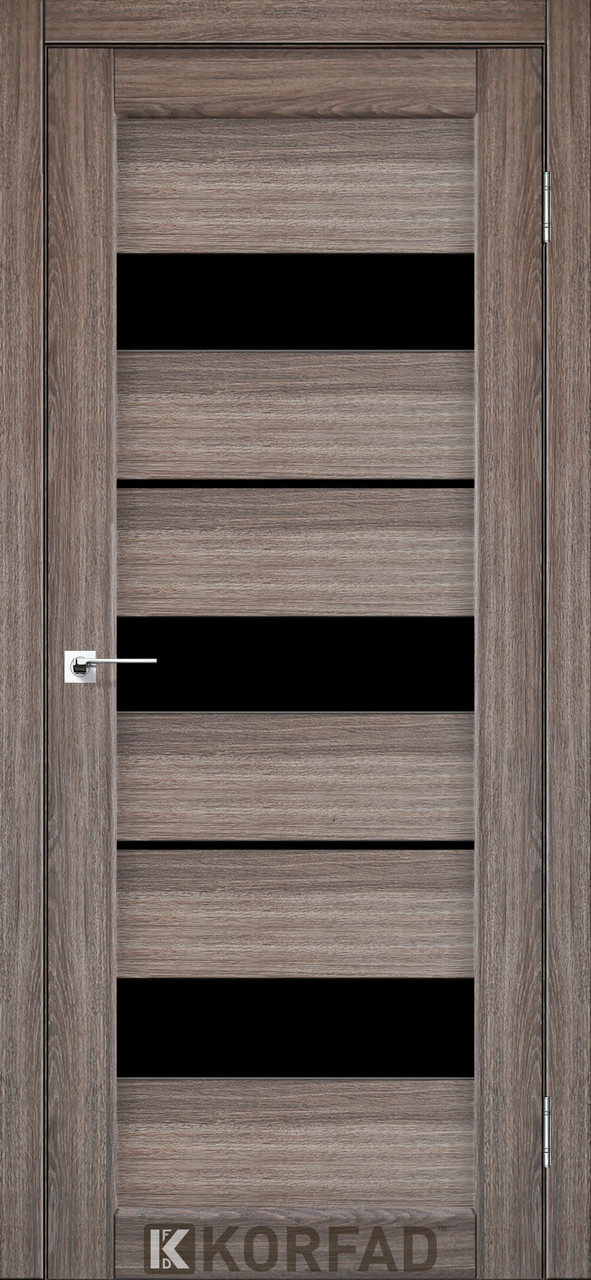 Двері міжкімнатні Корфад/ KORFAD PR-12 Дуб грей BLK, фото 1