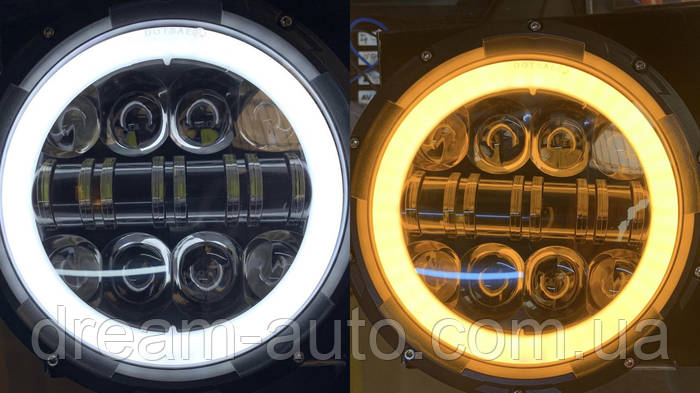 Фары Led Нива 2121-21213 Тайга УАЗ 469 ГАЗ 24, ВАЗ 2101, Хаммер, FJ ...