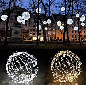 Світлодіодна Фігура мотив 3D Куля