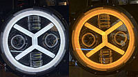 Фары Led Нива 2121-21213 Тайга УАЗ 469 ГАЗ 24, ВАЗ 2101, Хаммер, FJ Cruiser, w463,