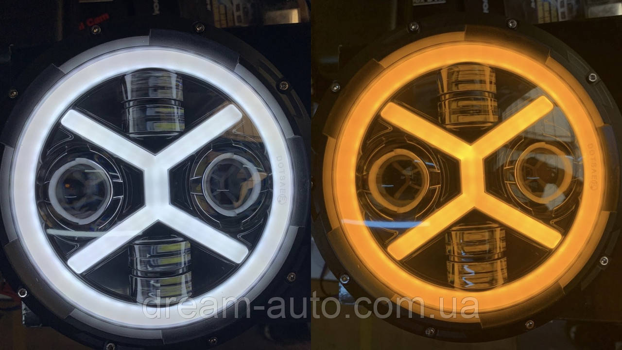 Купить Фары Led Нива 2121-21213 Тайга УАЗ 469 ГАЗ 24, ВАЗ 2101, Хаммер ...