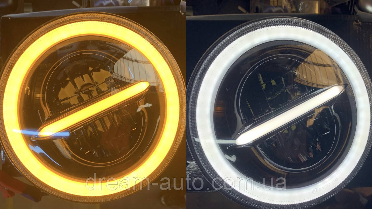 Фари Led Ніва 2121-21213 Тайга УАЗ 469 ГАЗ 24, ВАЗ 2101, Хаммер, FJ Cruiser, w463,