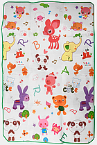Двосторонній килимок дитячий "Веселі тваринки" (2 види) 180х120 см
