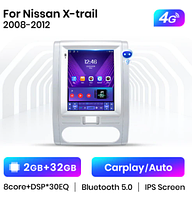 Junsun 4G Android магнитола для Nissan x-Trail X Trail Qashqai 1998-2012 2ГБ ОЗУ + 32 Tesla 2008-12