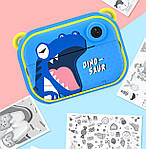 Фотоапарат миттєвого друку Wi-print YT03 Dino динозавр. Цифровий дитячий фотоапарат принтер Wi-print, фото 6