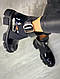 Жіночі чорні черевики натуральна лакована шкіра+гумка Демі, фото 5