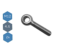 Болт откидной с петлей M12 DIN 444 /ГОСТ 3033-79/, L 30-260