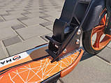 Самокат Maraton Dynamic Disc (2021) + LED-ліхтарик Помаранчевий, фото 5