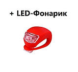 Самокат Maraton Air Max Чорний + LED-ліхтарик (2021), фото 8