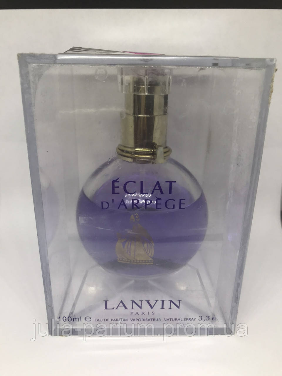 Жіноча туалетна вода Lanvin Eclat D`Arrege (Ланвін Еклат із дефектом, мікро тріщини, патьки, недолив 10-30%