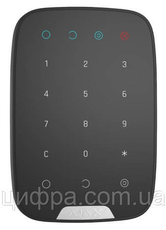 Клавіатура Ajax KeyPad чорна уцінка