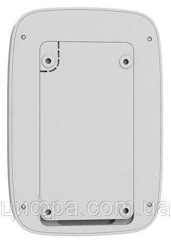 Клавіатура Ajax KeyPad S Plus біла, фото 3