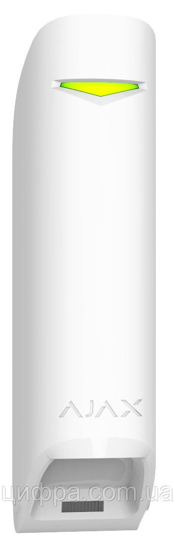 Датчик руху штора Ajax MotionProtect Curtain білий уцінка