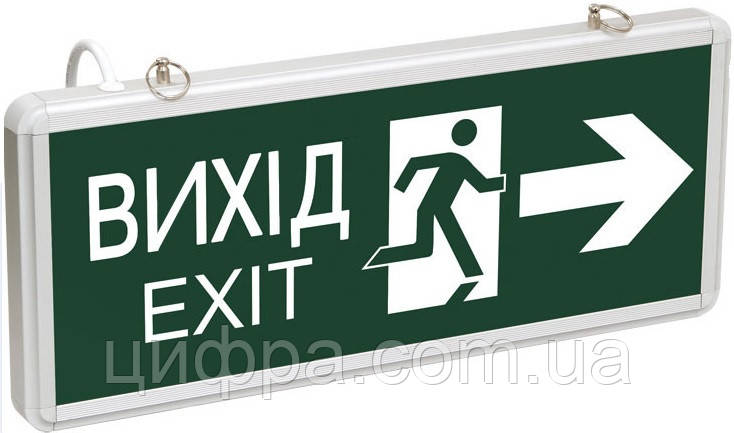Вказівник аварійний LED IEK Exit CCA1003