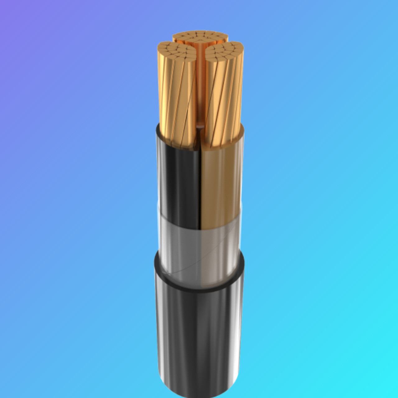 Силовой кабель медный ВВГ 3х95 ВВГ нг 3*95 ВВГ нгд 3*95: продажа, цена ...