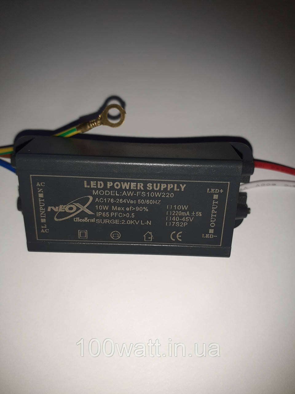 Драйвер блок живлення для прожектора AW-FS10w220 ST456-1, фото 1