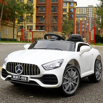 Дитячий електромобіль Mercedes Bambi M 4612EBLR (2 мотора за 25W, MP3, TF, USB)