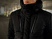 Зимова куртка чоловіча чорна парка з капюшоном Everest Розміри: S, M, L, XL, XXL (Більшемірять на розмір), фото 4