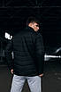 Чоловіча куртка демісезонна чорна весна-осінь Memoru плащівка Розміри: S, M, L, XL, XXL (Повномірят), фото 3
