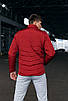Чоловіча куртка демісезонна червона весна-осінь Memoru плащівка Розміри: S, M, L, XL, XXL (Повномірят), фото 3