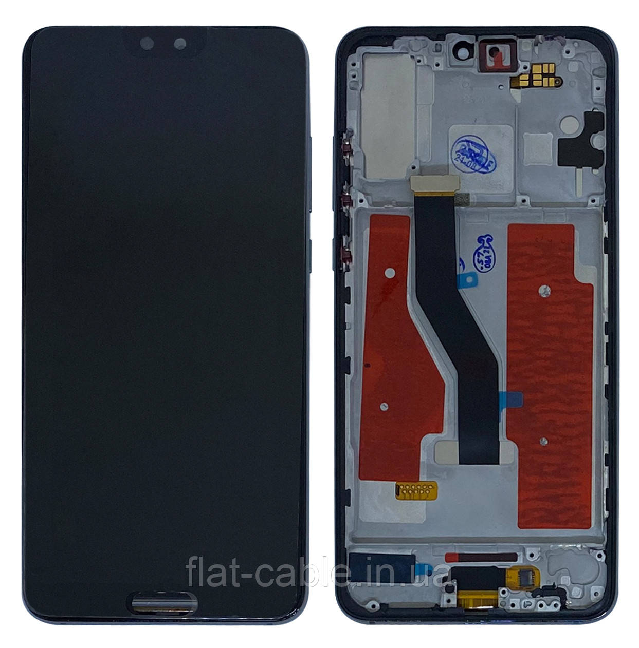Дисплей + сенсор Huawei P20 Pro (CLT-L04, CLT-L09, CLT-L29) Чорний TFT з рамкою (OEMC)