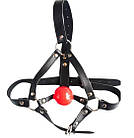 Капелюх з силіконовою кулею 4,3 см ( БДСМ), фото 3