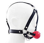 Капелюх з силіконовою кулею 4,3 см ( БДСМ), фото 2