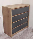 Комод 4Ш Доминика (Мебель-Сервис) 890х393х920мм, фото 9