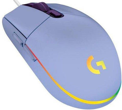 Миша Logitech G102 Lightsync (910-005854) Lilac USB, фото 3