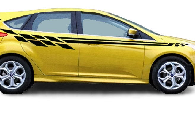 Полосы на Авто 3D TUNING STUDIO Универсальные Спорт 980х654х0.060мм ...