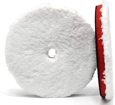 Полірувальний круг мікрофібровий фінішний - MaxShine Microfiber Finishing Pad 155 мм. червоний (2053155R), фото 1