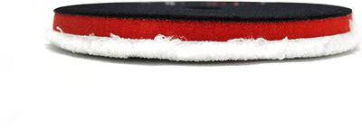 Полірувальний круг мікрофібровий фінішний - MaxShine Microfiber Finishing Pad 155 мм. червоний (2053155R), фото 4