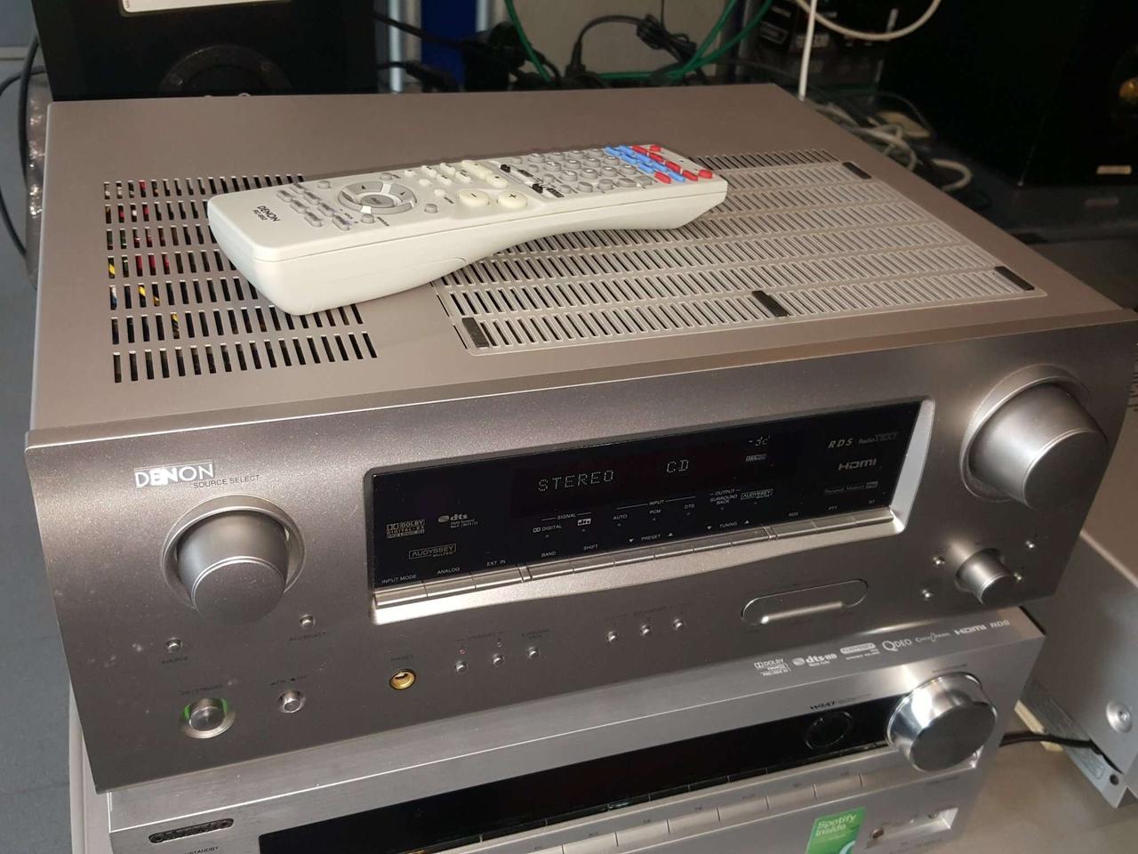 Denon AVR 1508 AV ресивер 7,1, усилитель, FM, HDMI, отличное состояние