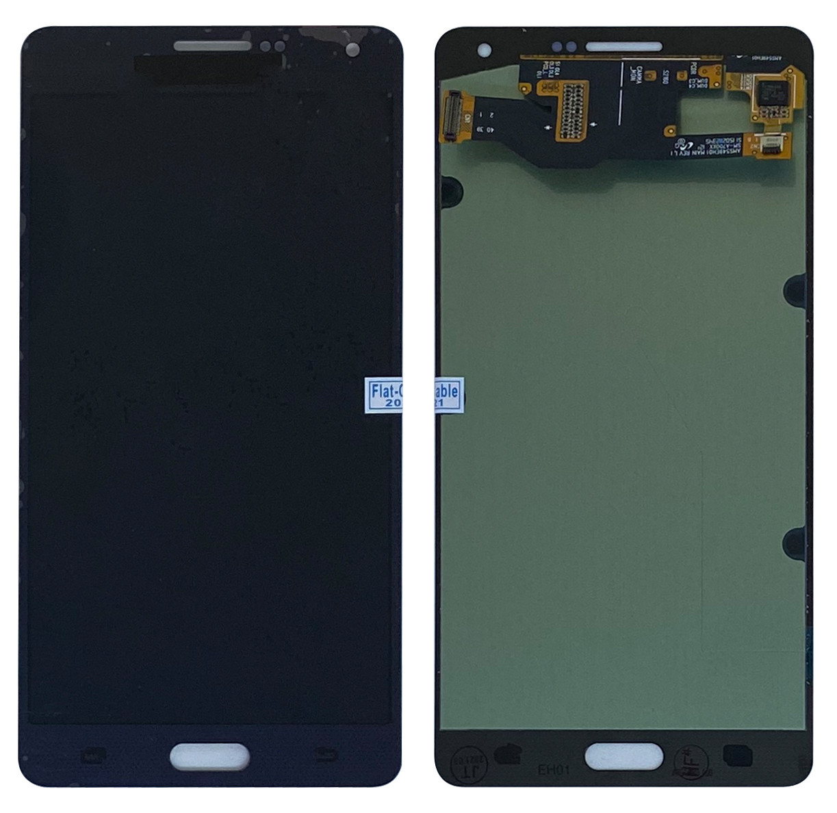 Дисплейний модуль (екран) для Samsung A700 GALAXY A7 Чорний Ориг. розмір OLED