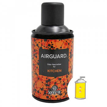 Нейтралізатор запахів Airguard балончик 250 мл, Греція. For Kitchen