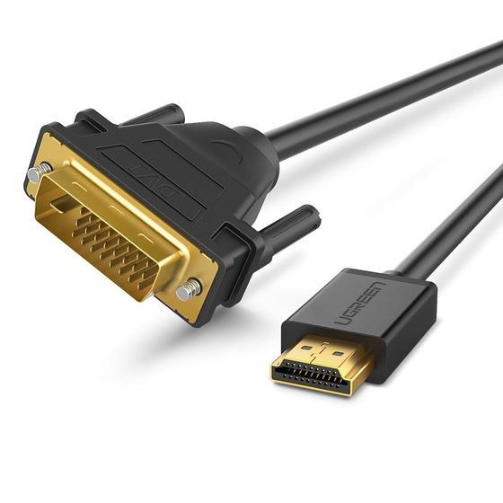 Кабель Ugreen HD106  HDMI to DVI Cable 2m Black (10135)