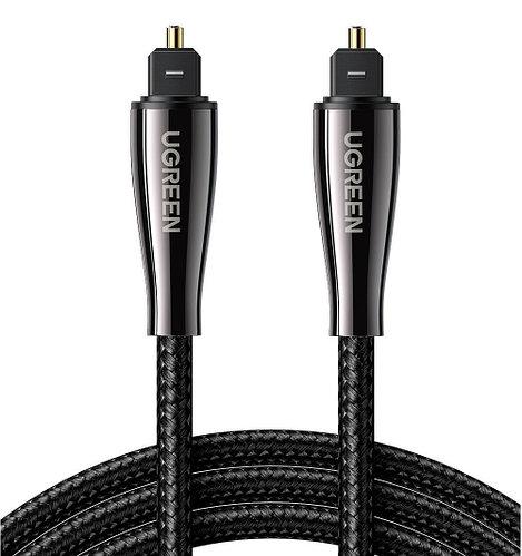 Аудіо кабель UGREEN AV122  Toslink Optical Audio Cable 3m Black  (70893)