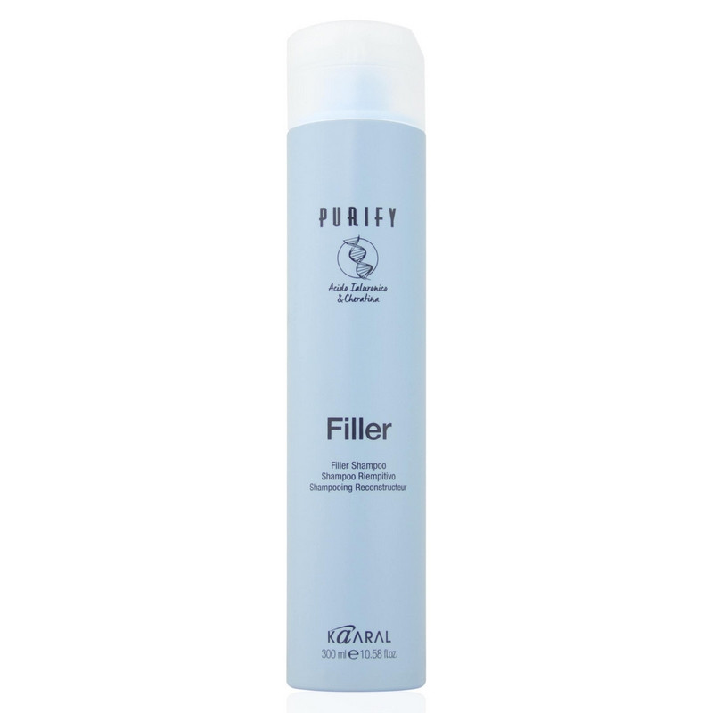 Шампунь-філер для волосся з кератином і гіалуроновою кислотою Kaaral Purify Filler Filler Shampoo