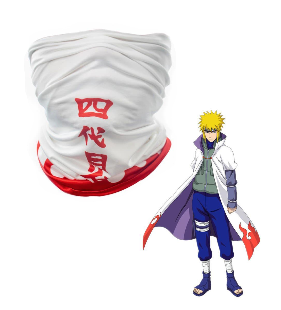 Бафф четвертого Хокаге Мінато Namikaze з аніме Naruto, розмір універсальний, фото 1