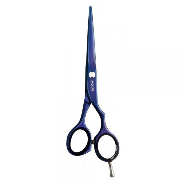 Ножиці для стрижки Jaguar Gold Diamond E Titanium Blau 6.0"