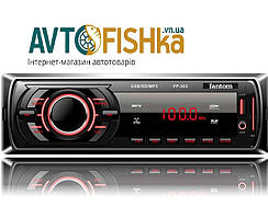 Автомагнітола Fantom FP-303 Black/Red