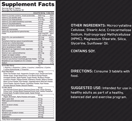 Optimum Nutrition Opti-Men 150 tab, фото 2