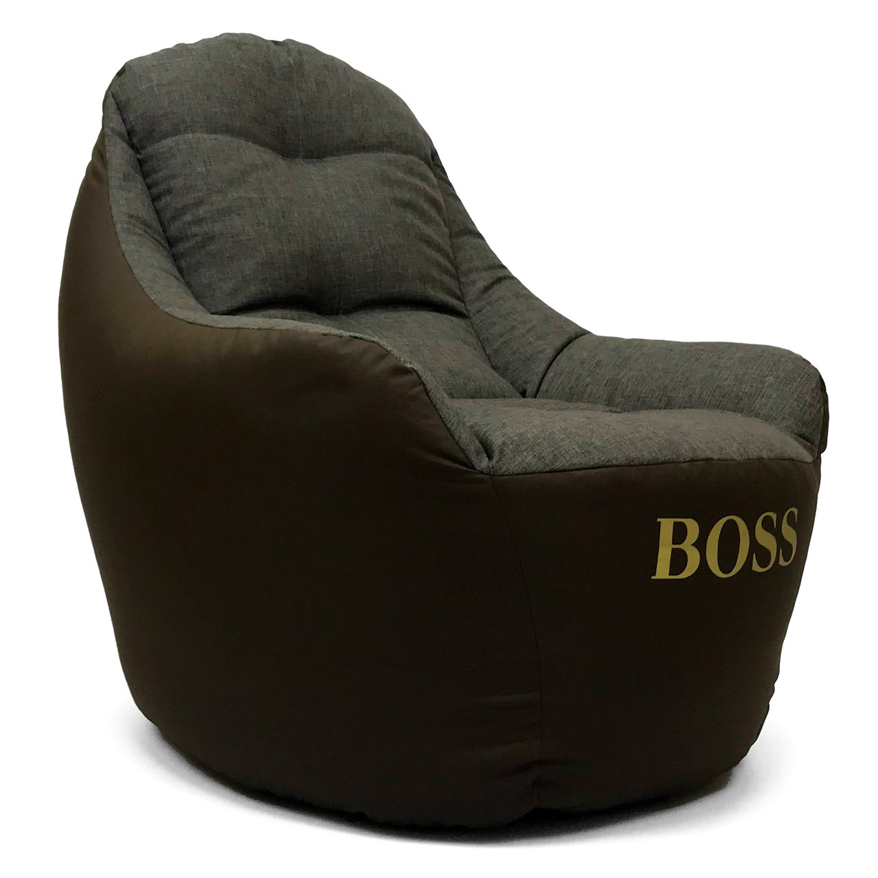 Кресло мешок, бескаркасное кресло BOSS + мягкий Пуф 50% скидка - фото 4 - id-p910597499