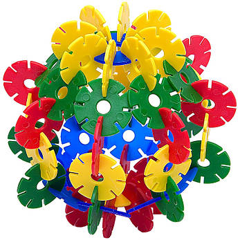Конструктор Puzzle blocks «Ромашка» 6064, фото 4
