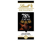 Шоколад Черный Горький Линдт Экселенс 78 % Lindt Excellence Edelbitter Vollmundig 100 г Швейцария