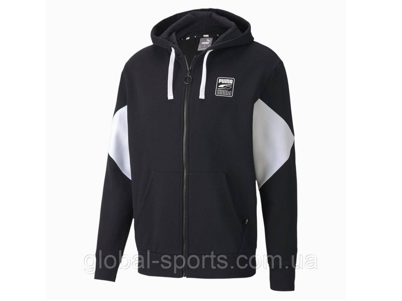 Puma rebel block clearance hoodie